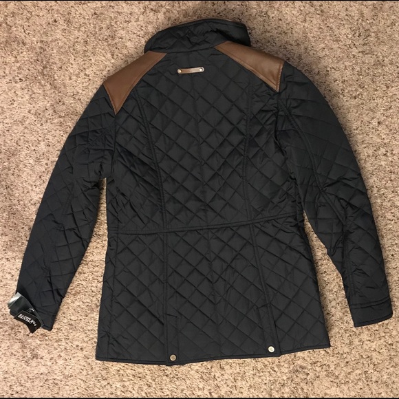 Lauren Ralph Lauren Trim Quilted Coat - Picture 4 of 8